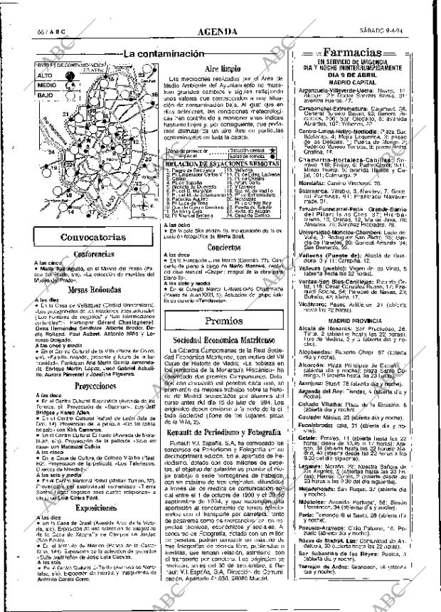 ABC MADRID 09-04-1994 página 66