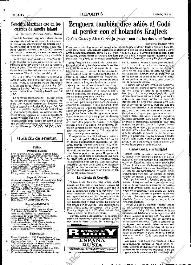 ABC MADRID 09-04-1994 página 86