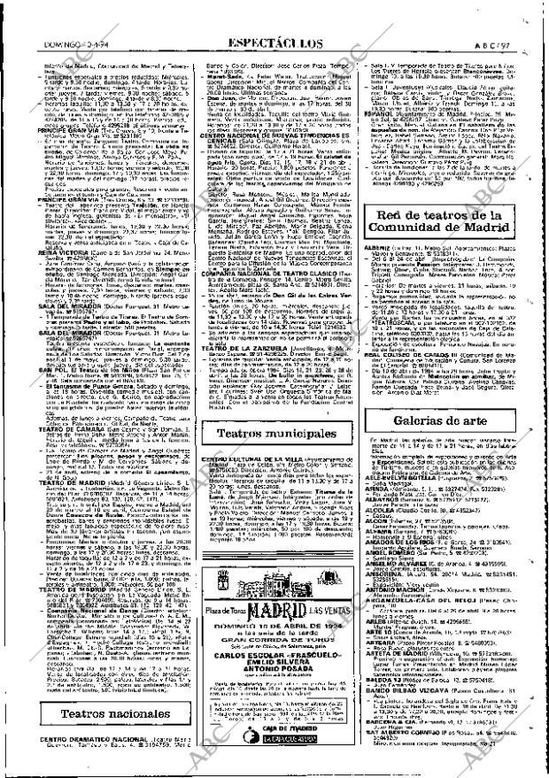 ABC MADRID 10-04-1994 página 97
