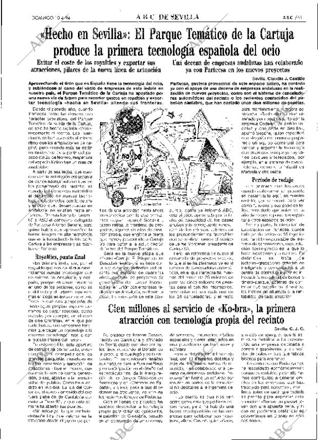 ABC SEVILLA 10-04-1994 página 53