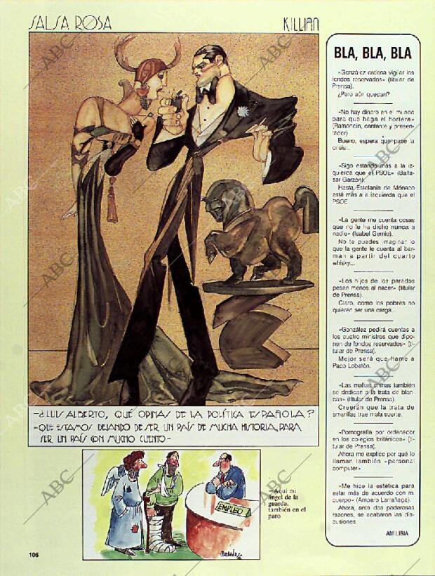 BLANCO Y NEGRO MADRID 10-04-1994 página 106