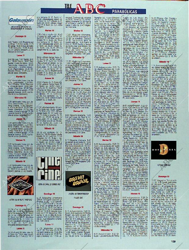 BLANCO Y NEGRO MADRID 10-04-1994 página 109