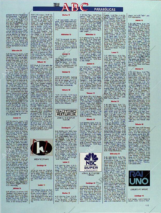 BLANCO Y NEGRO MADRID 10-04-1994 página 111