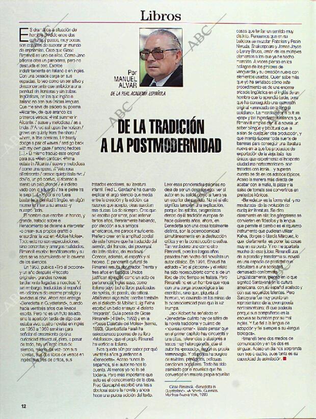 BLANCO Y NEGRO MADRID 10-04-1994 página 12