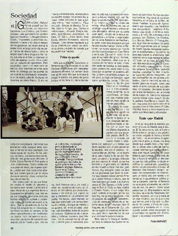 BLANCO Y NEGRO MADRID 10-04-1994 página 32