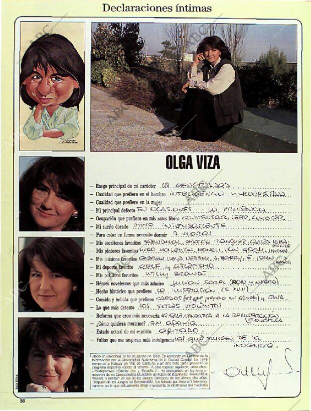 BLANCO Y NEGRO MADRID 10-04-1994 página 36