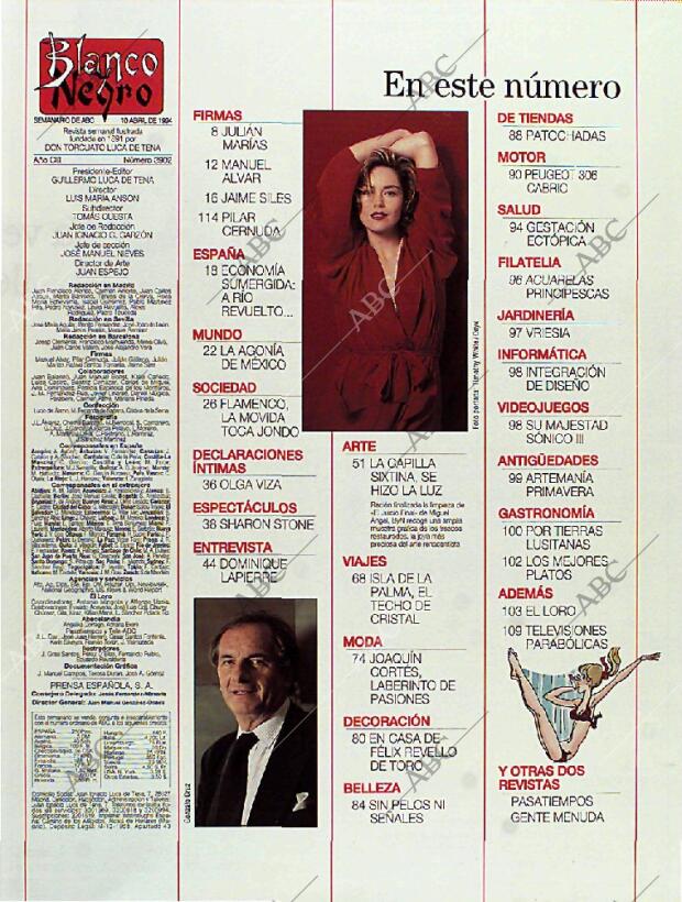 BLANCO Y NEGRO MADRID 10-04-1994 página 5