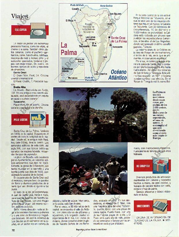 BLANCO Y NEGRO MADRID 10-04-1994 página 72