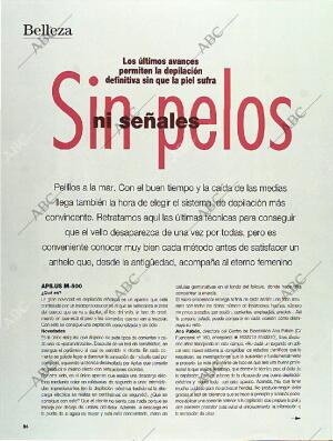 BLANCO Y NEGRO MADRID 10-04-1994 página 84