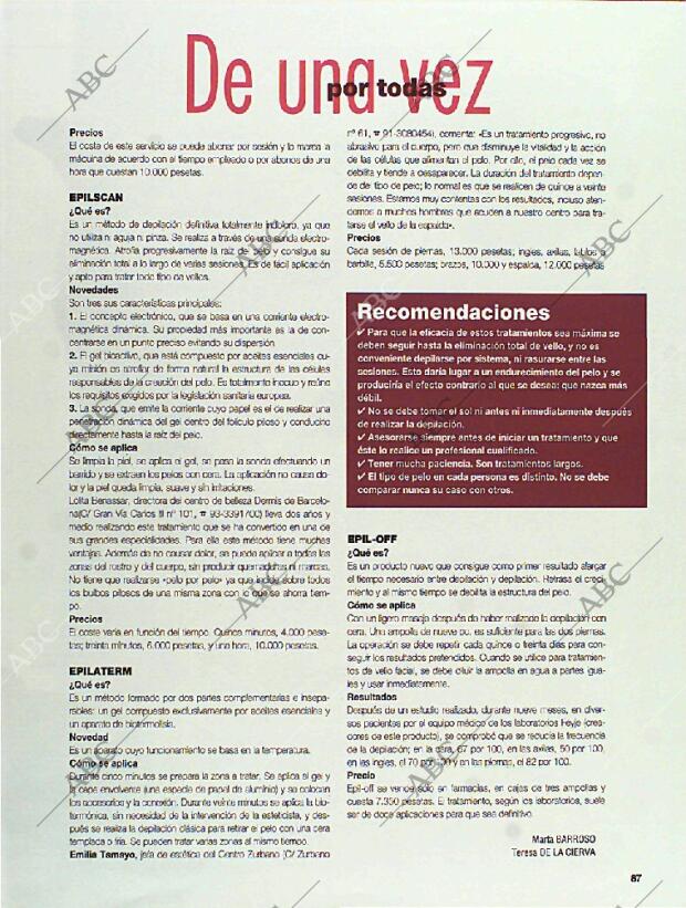 BLANCO Y NEGRO MADRID 10-04-1994 página 87