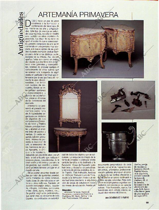 BLANCO Y NEGRO MADRID 10-04-1994 página 99