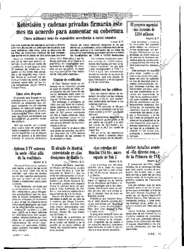 ABC MADRID 11-04-1994 página 145