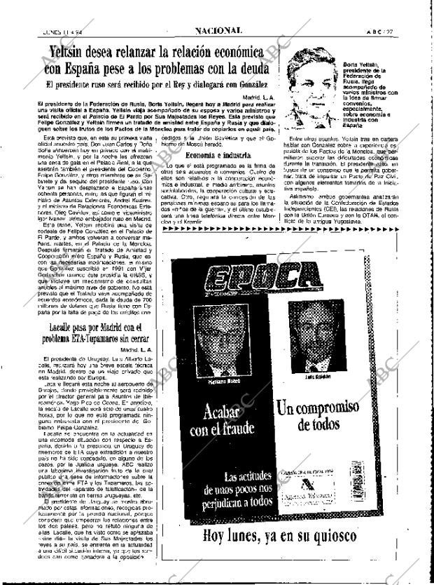 ABC MADRID 11-04-1994 página 27