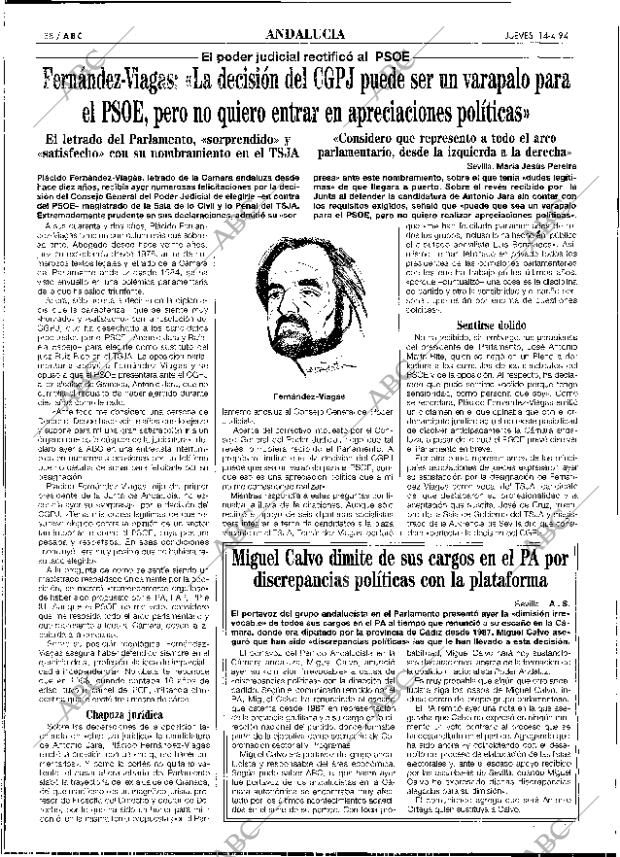 ABC SEVILLA 14-04-1994 página 38