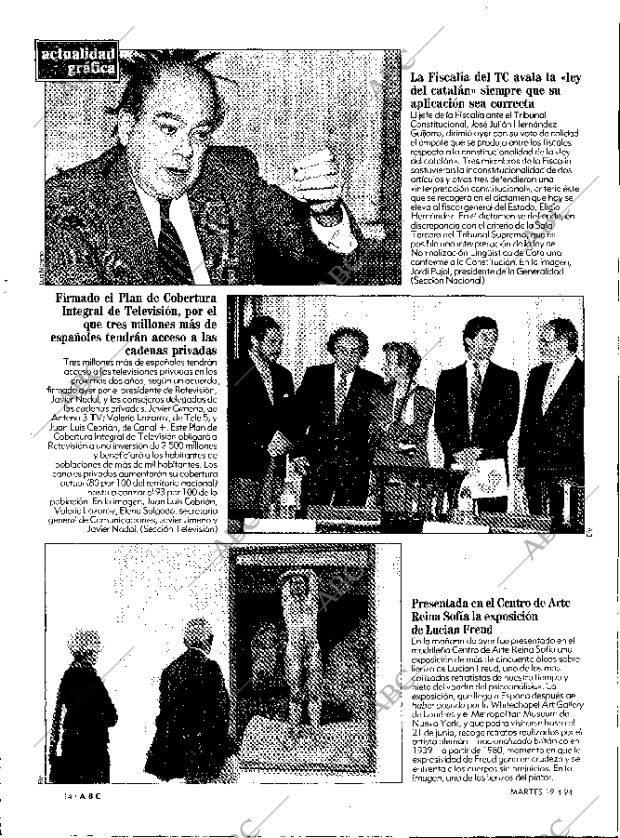 ABC MADRID 19-04-1994 página 14