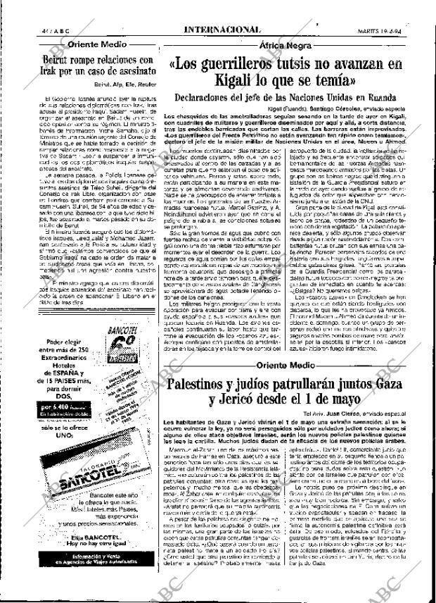 ABC MADRID 19-04-1994 página 44