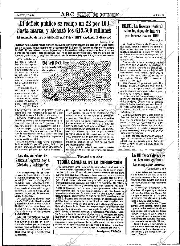 ABC MADRID 19-04-1994 página 49