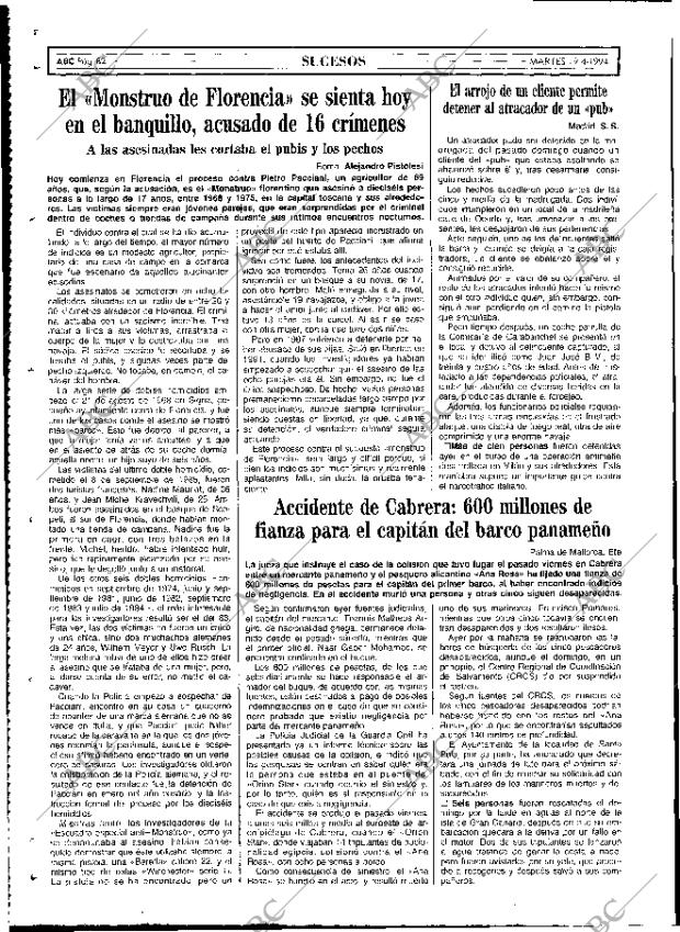 ABC MADRID 19-04-1994 página 82