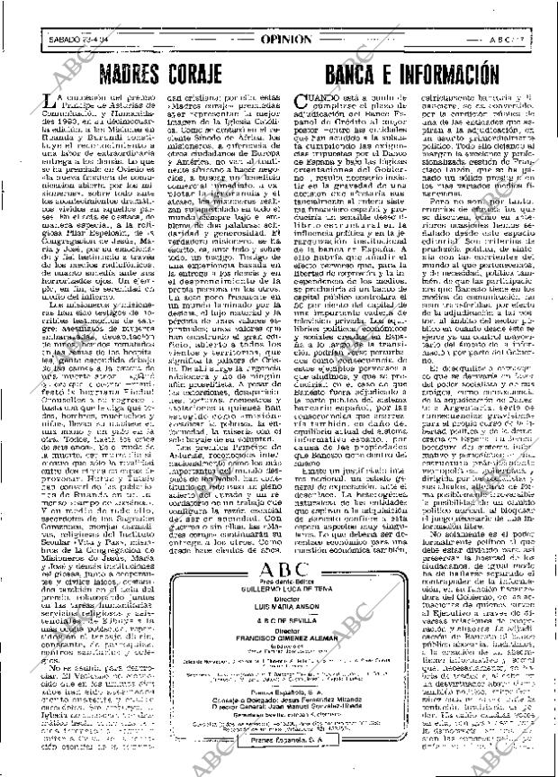 ABC SEVILLA 23-04-1994 página 17