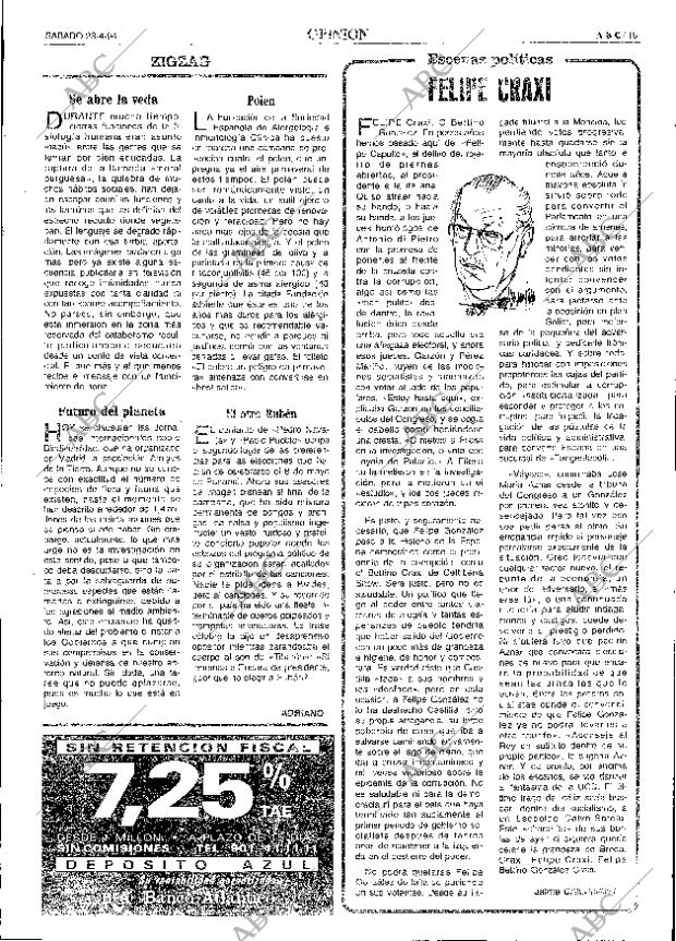 ABC SEVILLA 23-04-1994 página 19