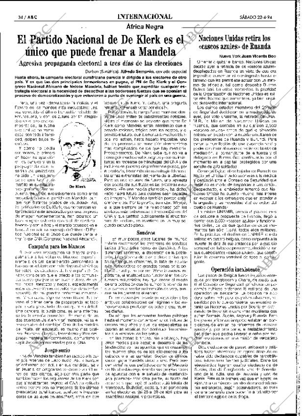 ABC SEVILLA 23-04-1994 página 34