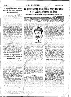 ABC SEVILLA 23-04-1994 página 62