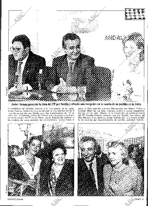 ABC SEVILLA 23-04-1994 página 9