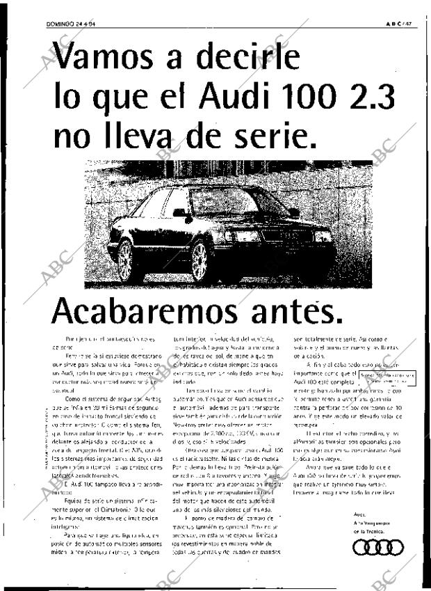 ABC SEVILLA 24-04-1994 página 47