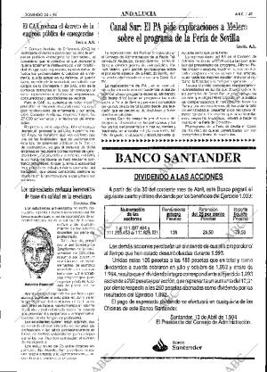 ABC SEVILLA 24-04-1994 página 49