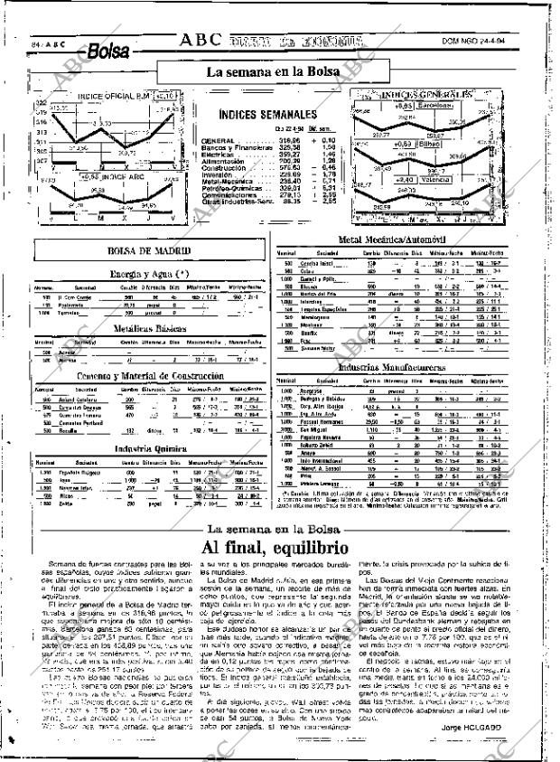 ABC SEVILLA 24-04-1994 página 84