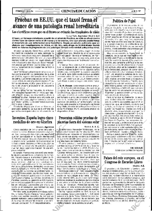 ABC SEVILLA 24-04-1994 página 97