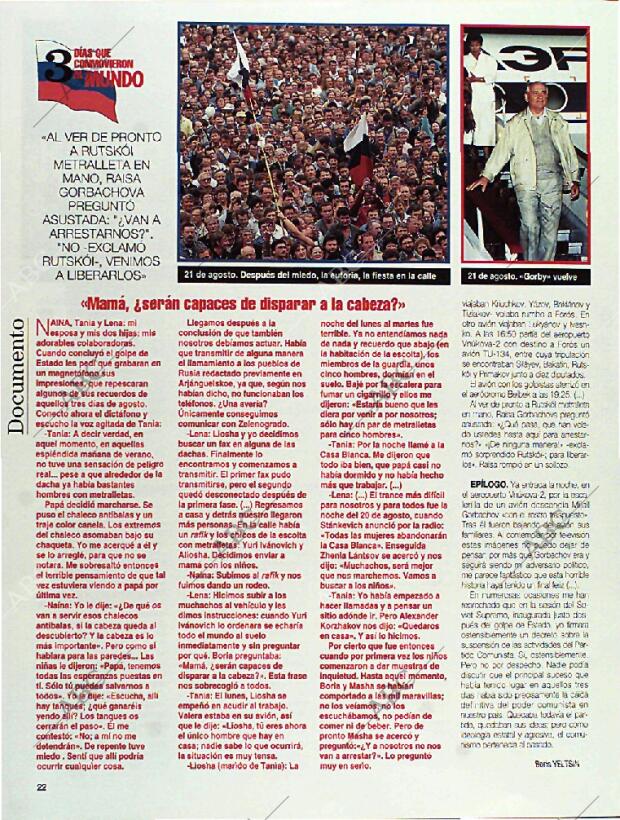BLANCO Y NEGRO MADRID 24-04-1994 página 22
