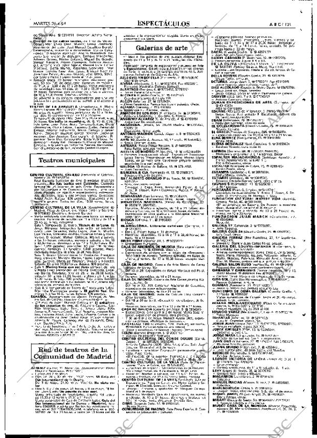 ABC MADRID 26-04-1994 página 101