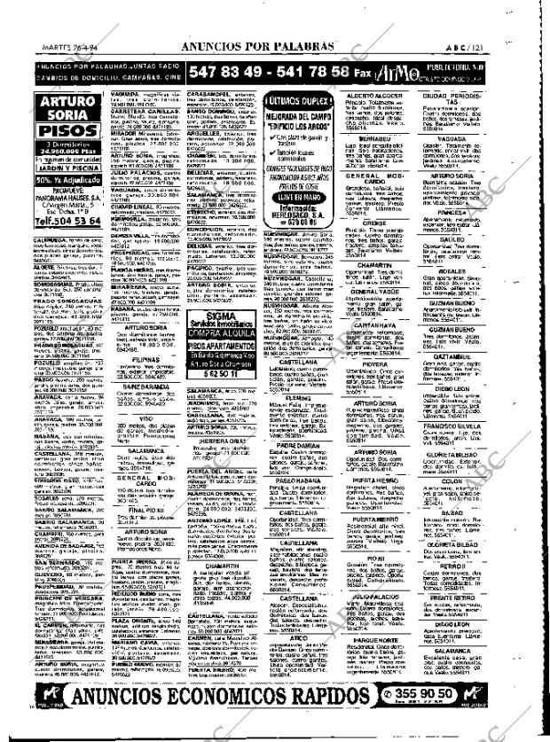 ABC MADRID 26-04-1994 página 121