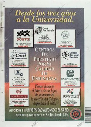 ABC MADRID 26-04-1994 página 144