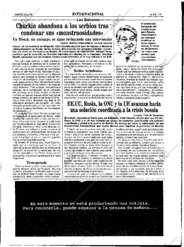 ABC MADRID 26-04-1994 página 29