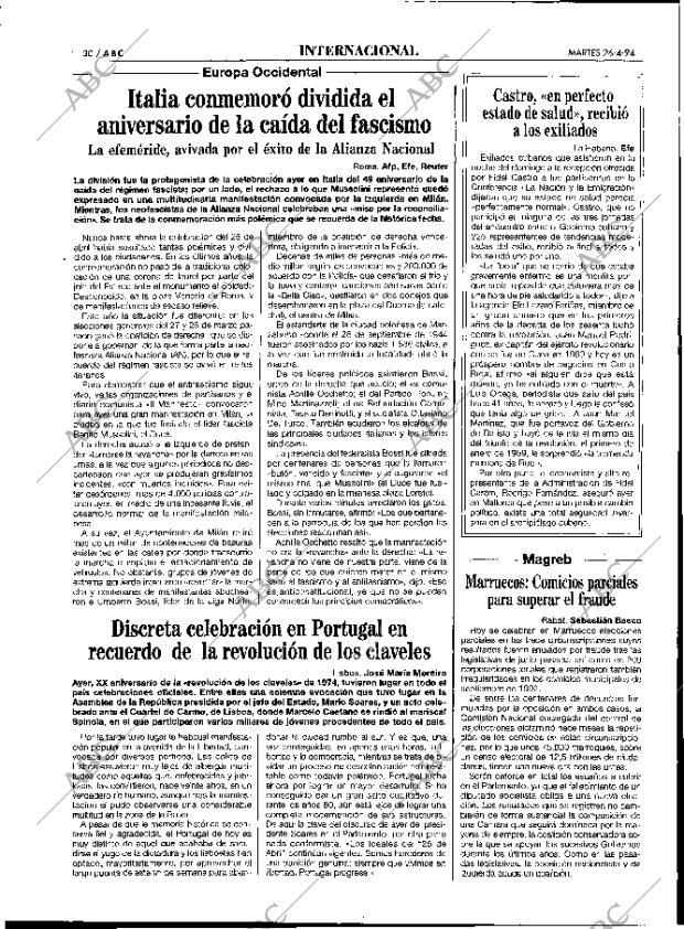 ABC MADRID 26-04-1994 página 30