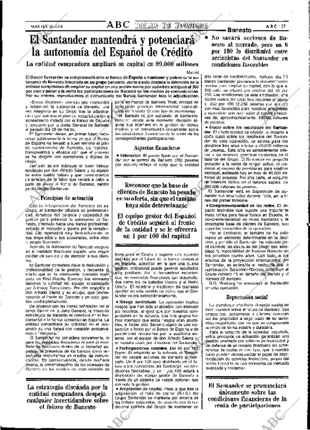 ABC MADRID 26-04-1994 página 37