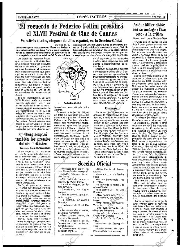 ABC MADRID 26-04-1994 página 95