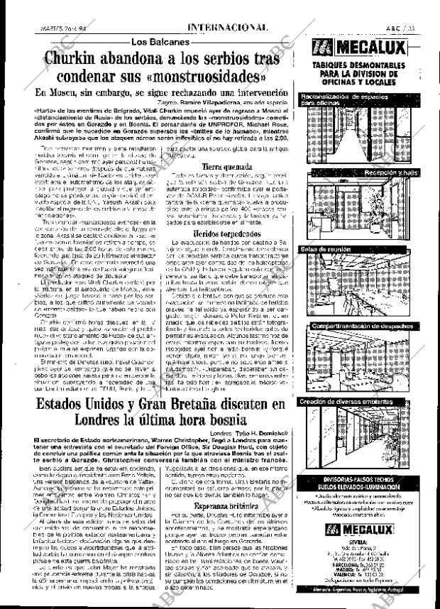 ABC SEVILLA 26-04-1994 página 33