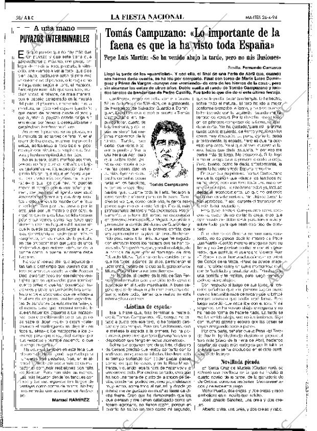 ABC SEVILLA 26-04-1994 página 58