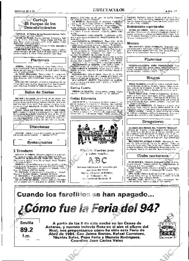 ABC SEVILLA 26-04-1994 página 97