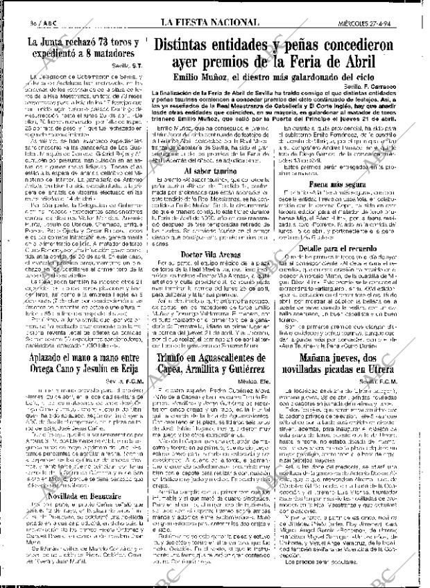 ABC SEVILLA 27-04-1994 página 86