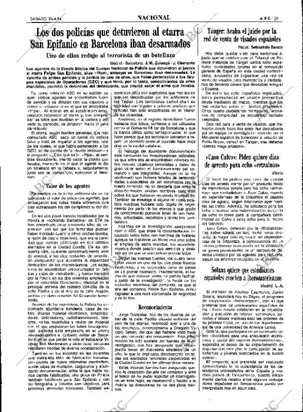 ABC MADRID 30-04-1994 página 29