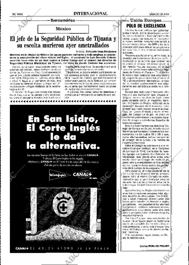 ABC MADRID 30-04-1994 página 38