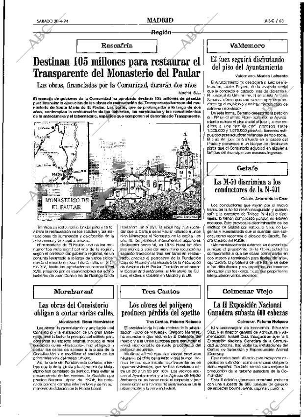 ABC MADRID 30-04-1994 página 63