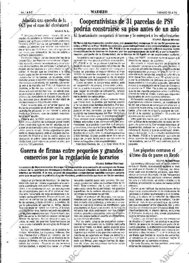 ABC MADRID 30-04-1994 página 66