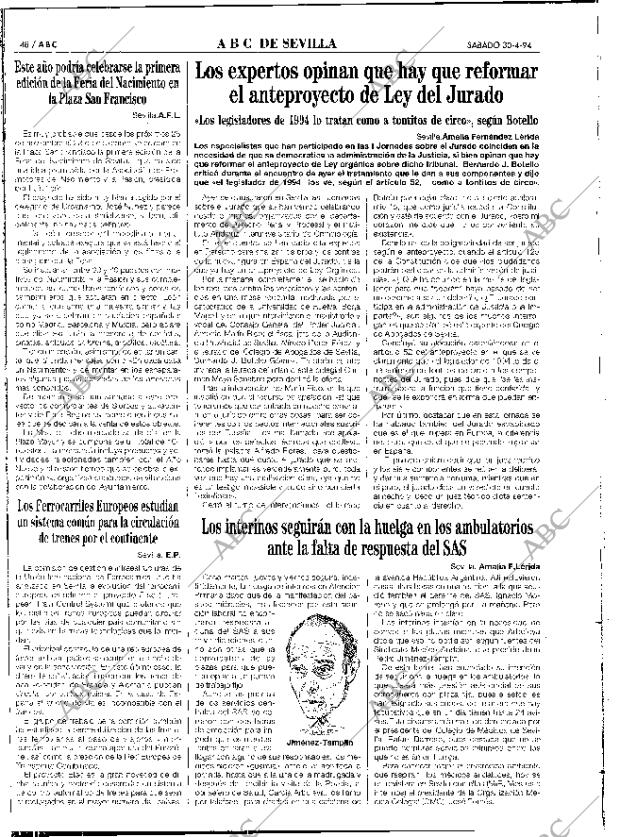 ABC SEVILLA 30-04-1994 página 48