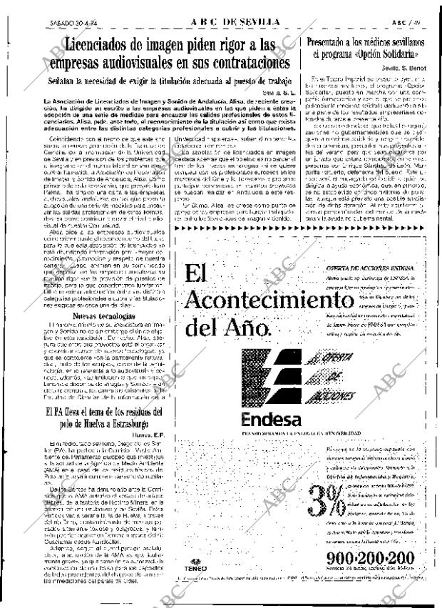 ABC SEVILLA 30-04-1994 página 49