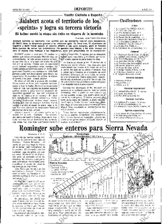 ABC SEVILLA 30-04-1994 página 81